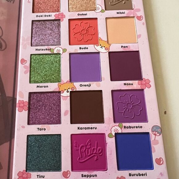 Rude Anime Pressed Pigment and Shadow Palette - Picture 1 of 11